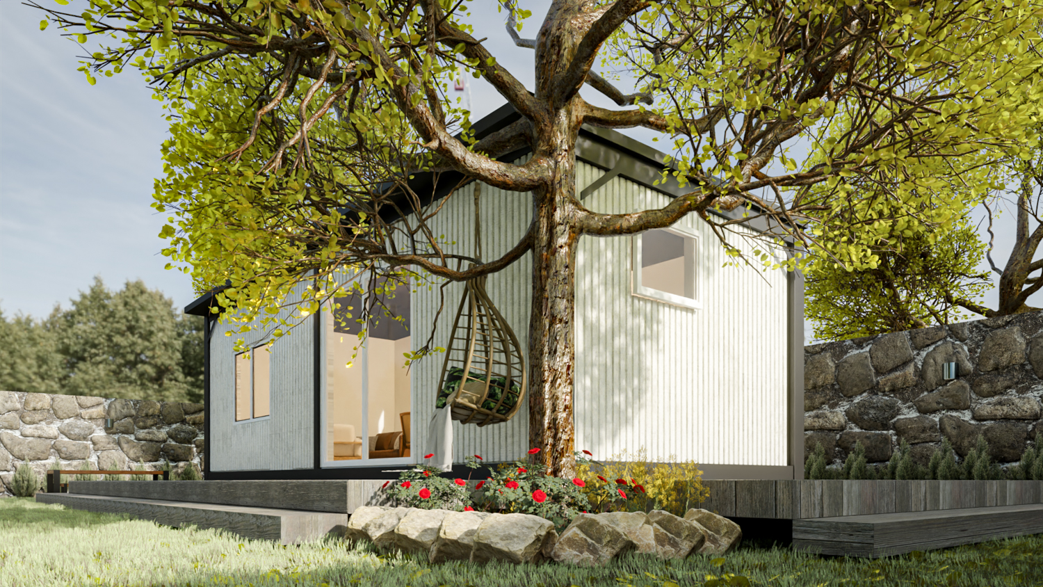 Essential Granny Flat by 1800 Cabins